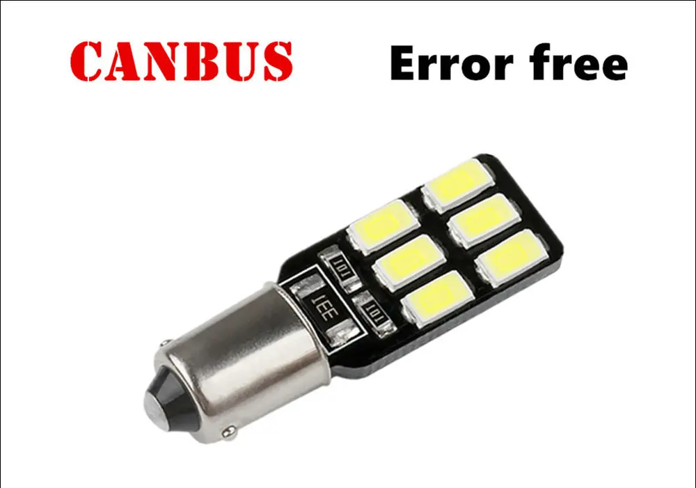 BA9S 12 SMD 5630 светодиодные Canbus лампы без ошибок t4w h6w светодиодный льные Внутреннее