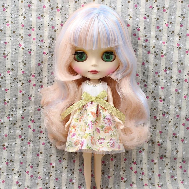 Милая фотография для куклы Blyth смешанные цвета волос (MSN633) | Игрушки и хобби