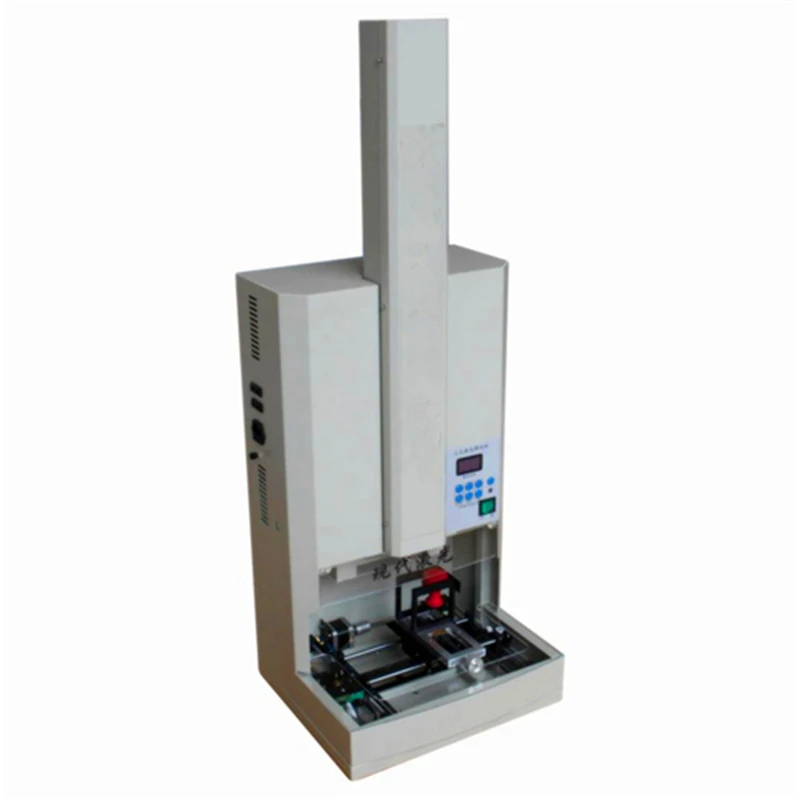 Небольшой Вертикальный лазерный гравировальный станок для изготовления штампов