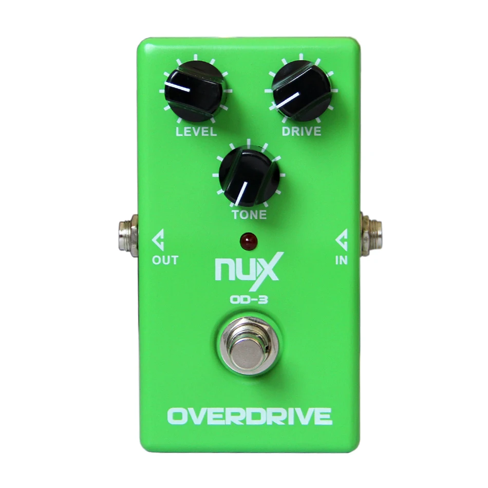 Nux OD-3 Vintage Overdrive Guitar Effect Pedal True Bypass Accessories | Спорт и развлечения