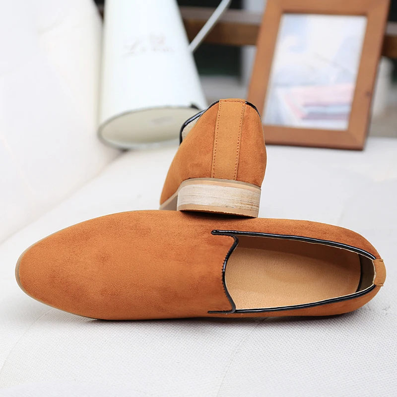 Мужская обувь 2015 мода острым носом мужчины бархатные мокасины мягкой кожи Zapatillas