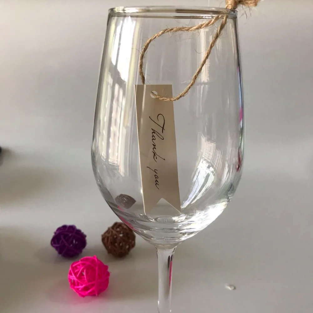 Ярлыки из крафт-бумаги Thank You 100 шт. | Дом и сад