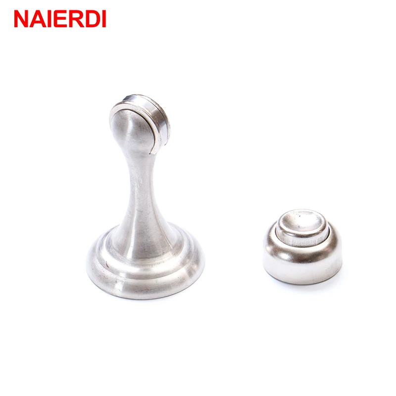 Магнитный держатель для дверей NAIERDI из нержавеющей стали серебристый