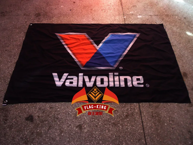 Valvoline логотип бренд флаг баннер для смазочного масла двигателя бесплатная