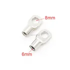 Высококачественный серебристый газовый пружинный ушко СОЕДИНИТЕЛЬ 6 мм x 8 мм диаметр резьбы