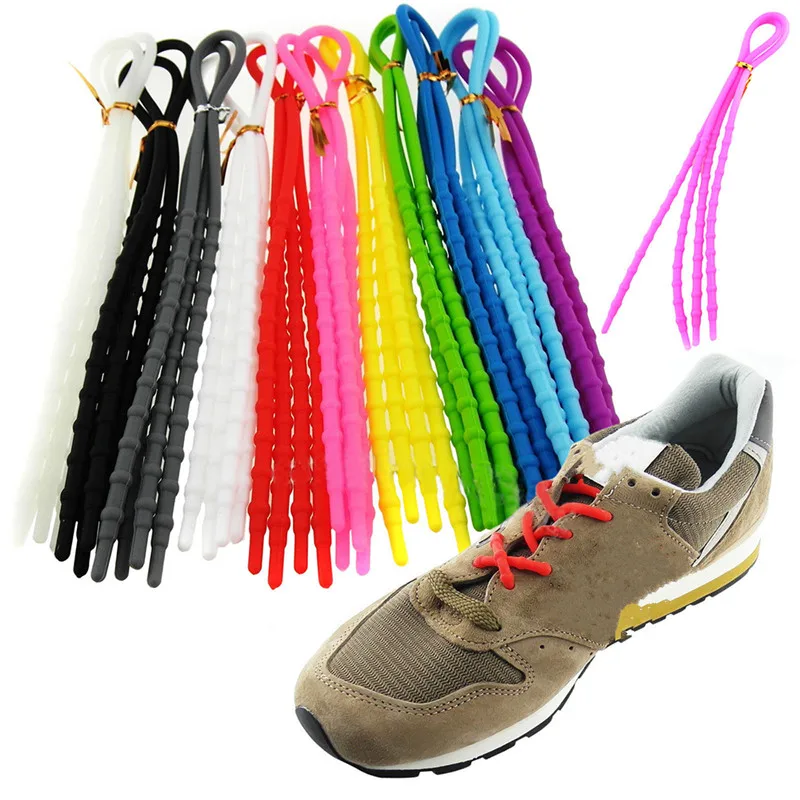 1 пара, женские и мужские спортивные беговые шнурки X-Tie Lazy, легкие эластичные силиконовые шнурки для обуви, шнурки, веревки для кроссовок