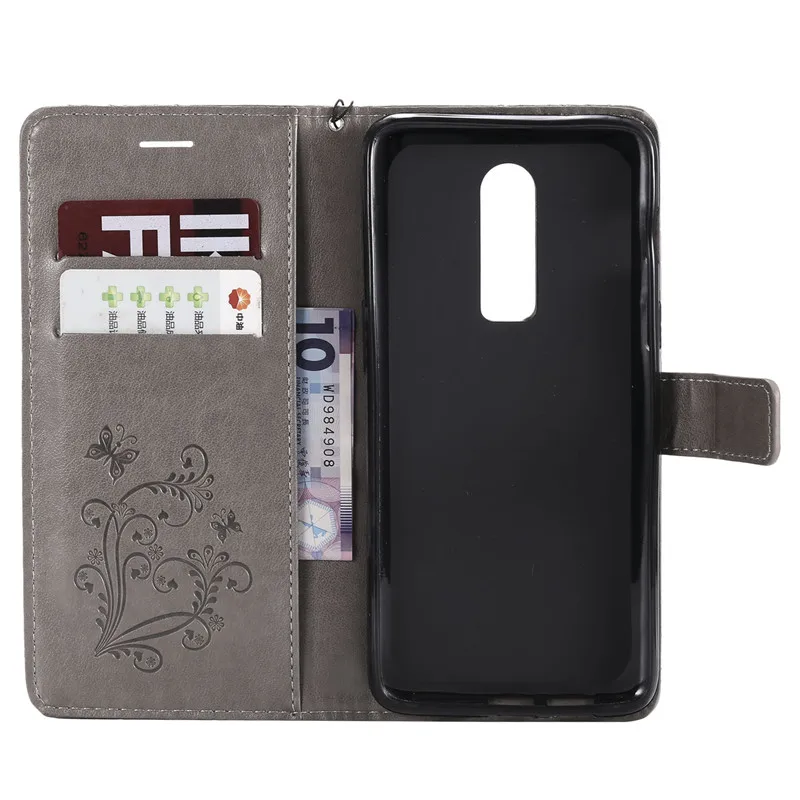 Oneplus 6 Case 6.28 Wallet Leather Back Cover Phone For 1+6 One Plus Oneplus6 Flip | Мобильные телефоны и аксессуары