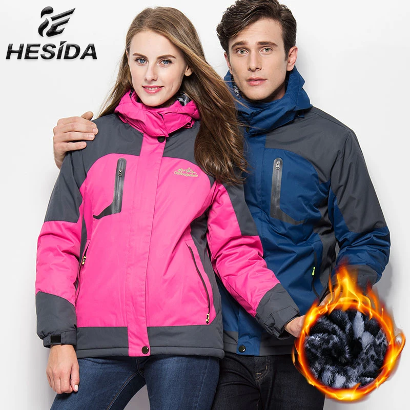 2017 Мужская куртка с подогревом зимняя внутренняя флисовая водостойкая уличная