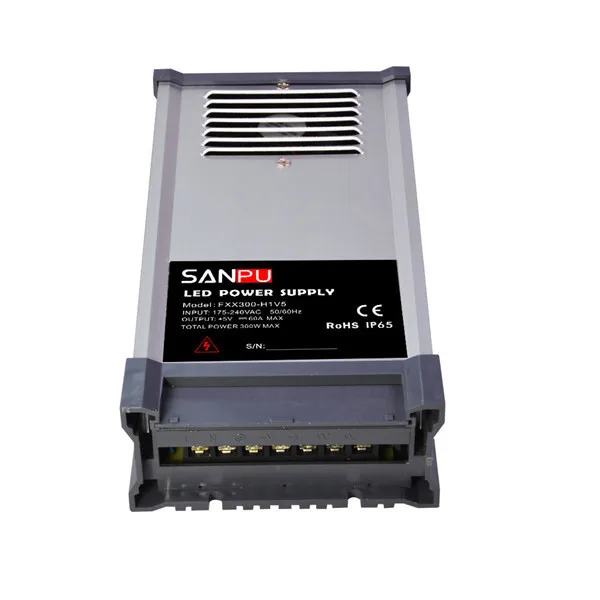 Драйвер импульсного источника питания для светодиодной ленты 5 В 60 А 300 Вт 175-240 в