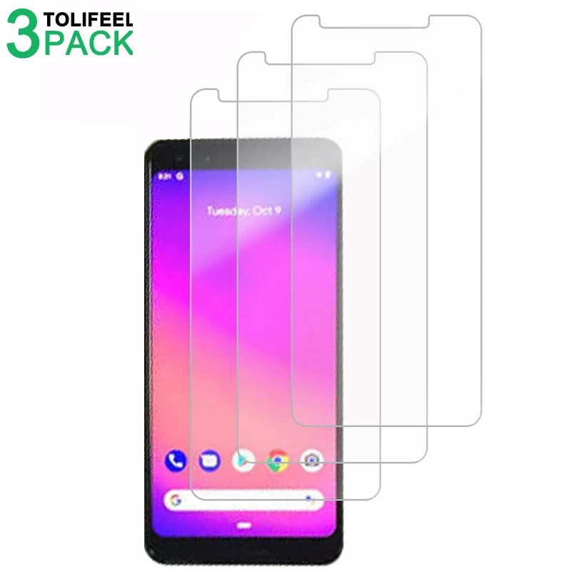 3 шт. закаленное стекло для Google Pixel 3A защита экрана размера XL 2.5D 9 H Защитная пленка