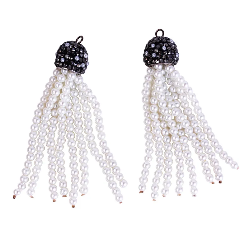 

Длинные подвески в форме кисточки из натурального стекла, женское роскошное модное ожерелье, Очаровательное ожерелье с кисточкой из криста...