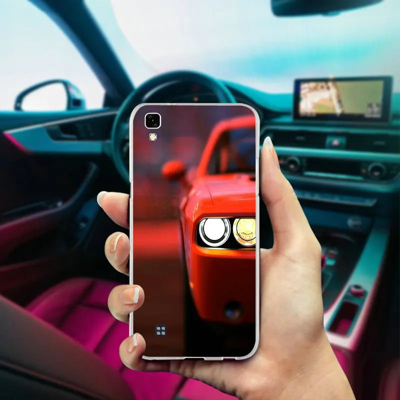 Soft Phone Cases TPU Cover for LG Spirit V10 V20 V30 G2 G3 Mini G4 G5 G6 K4 K7 K8 K10 HTC One Shell Dodge Demon Dhallenger Logo | Мобильные