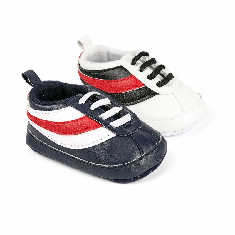 Детская обувь мягкой новорожденных Для маленьких мальчиков девочек мягкая