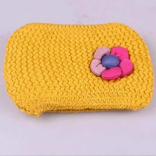 1PC Autumn and Winter Yellow Warm Scarf Children Baby Boy Girls Knitted O-Scarf Kids Candy Neck Wraps Free Shipping |