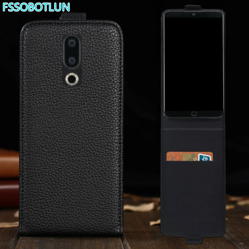 Чехол FSSOBOTLUN 2018 5 46 дюйма для Meizu 15 роскошный Вертикальный чехол телефона с