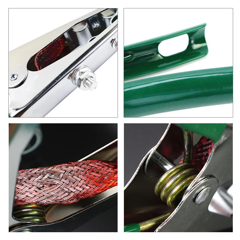 Зажим заземления LAOA 500А заземляющий Кабель с зажимом сварочный ручной