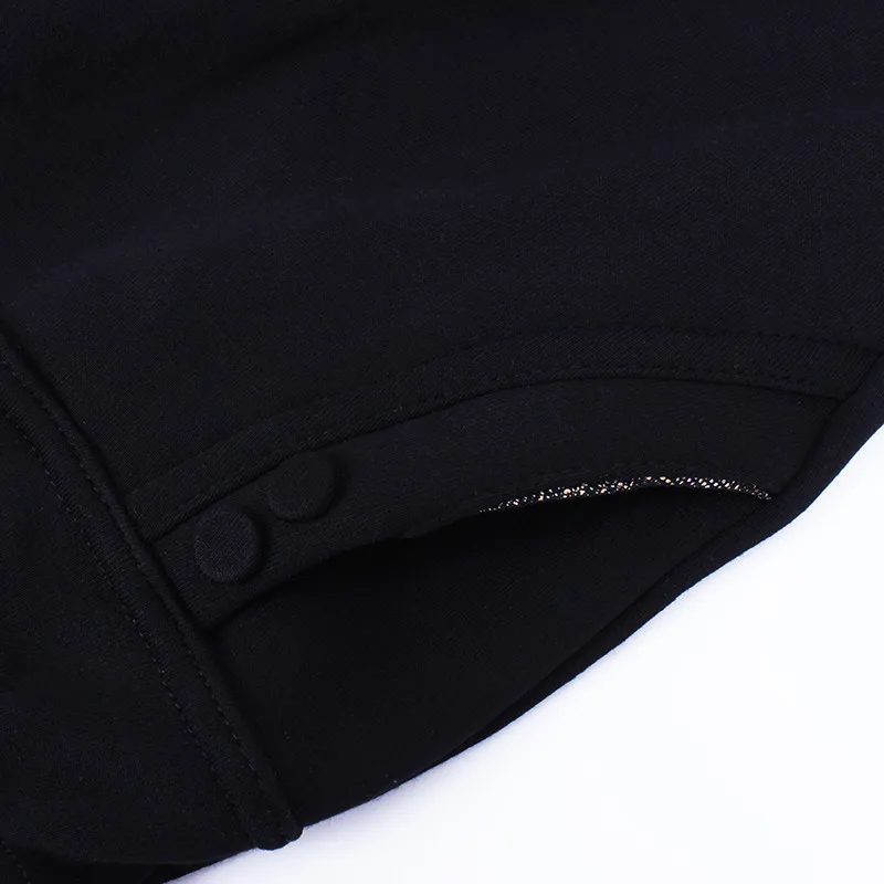 Плюс размер, XXL-7XL, флокированные женские брюки, Осень-зима, утолщенные, теплые, Экстра большой размер, эластичные, с высокой талией, брюки для женщин, N364