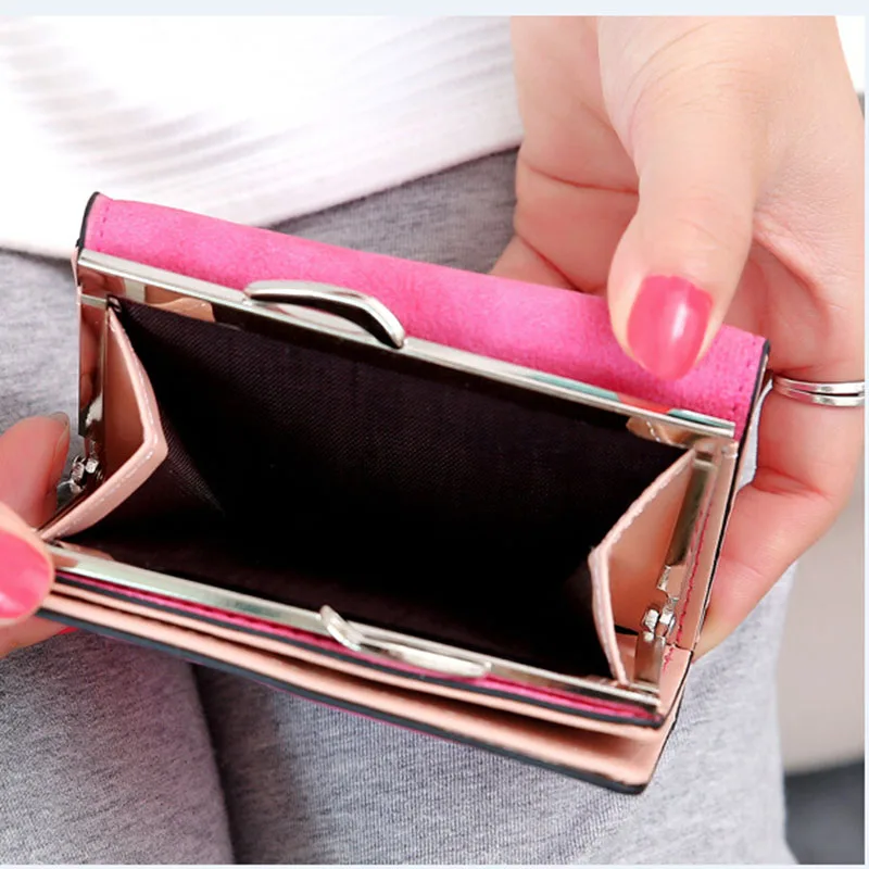 Летающие птицы! Женские кошельки короткий кожаный кошелек в долларах клатч