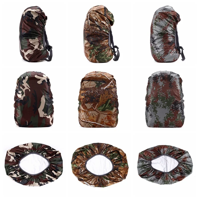 Новинка 35L/45L/60L/70L/80L камуфляжная сумка дождевик походный рюкзак для кемпинга