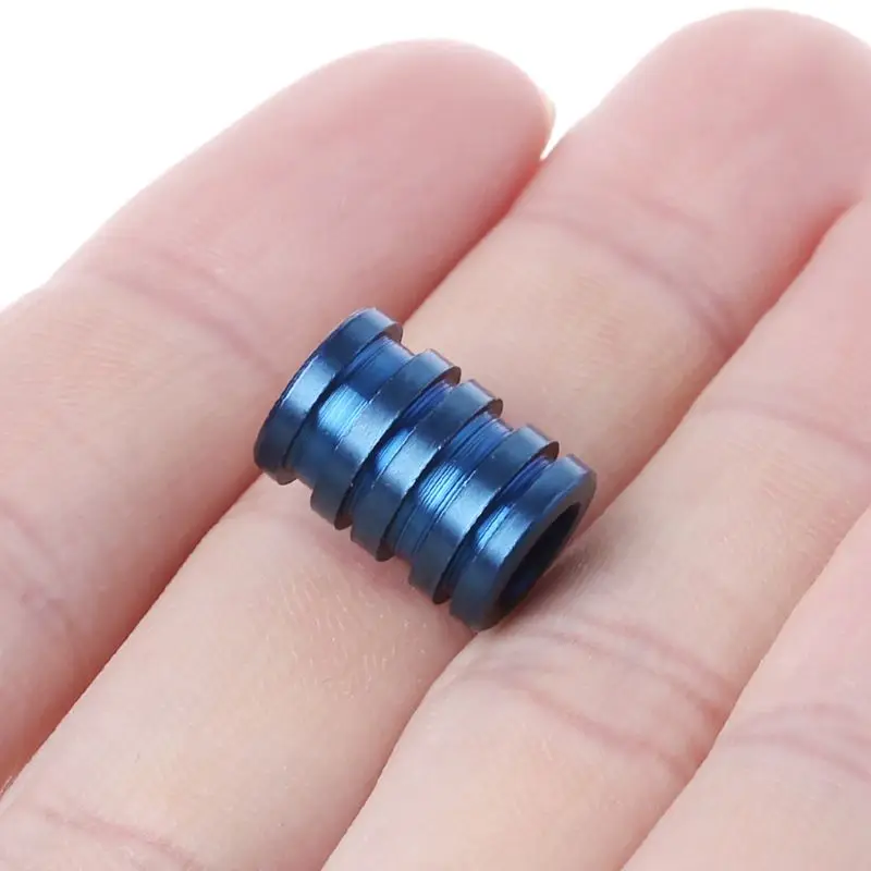 Титановый сплав нож бусины веревка шнур EDC Паракорд бисера Подвески