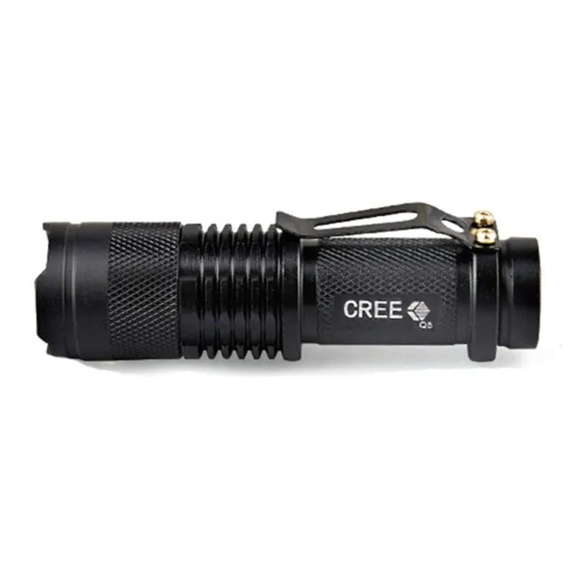 Высококачественный Мини светодиодный фонарик с регулируемым фокусом | Лампы и