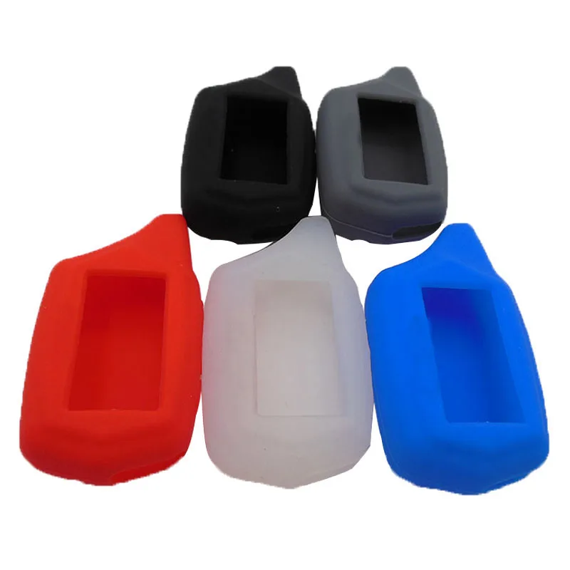 

Russian version C9 silicone case for Starline C9/C4/C6 lcd two way car remote 50pcs/lot wholesale free shipping
