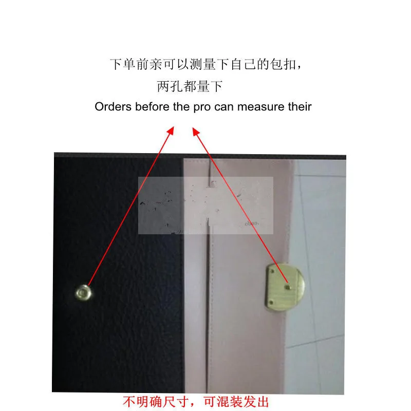 100 шт. металлическая пряжка для бумажника | Багаж и сумки