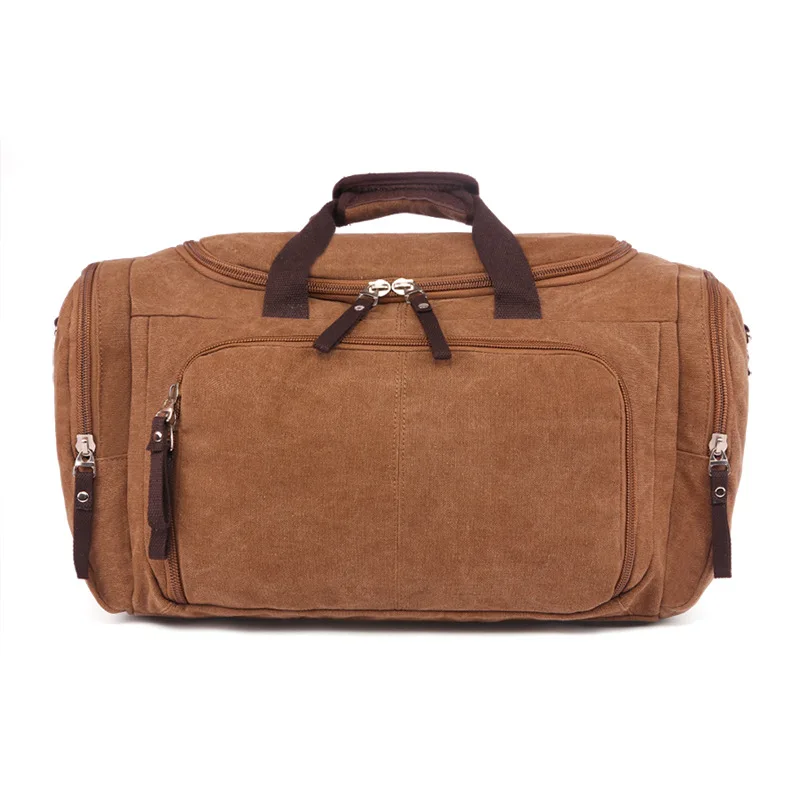 Z.L.D. Classic vintage canvas bag large capacity men and women handbags weekend travel Duffle Bag shoulder Messenger | Багаж и сумки