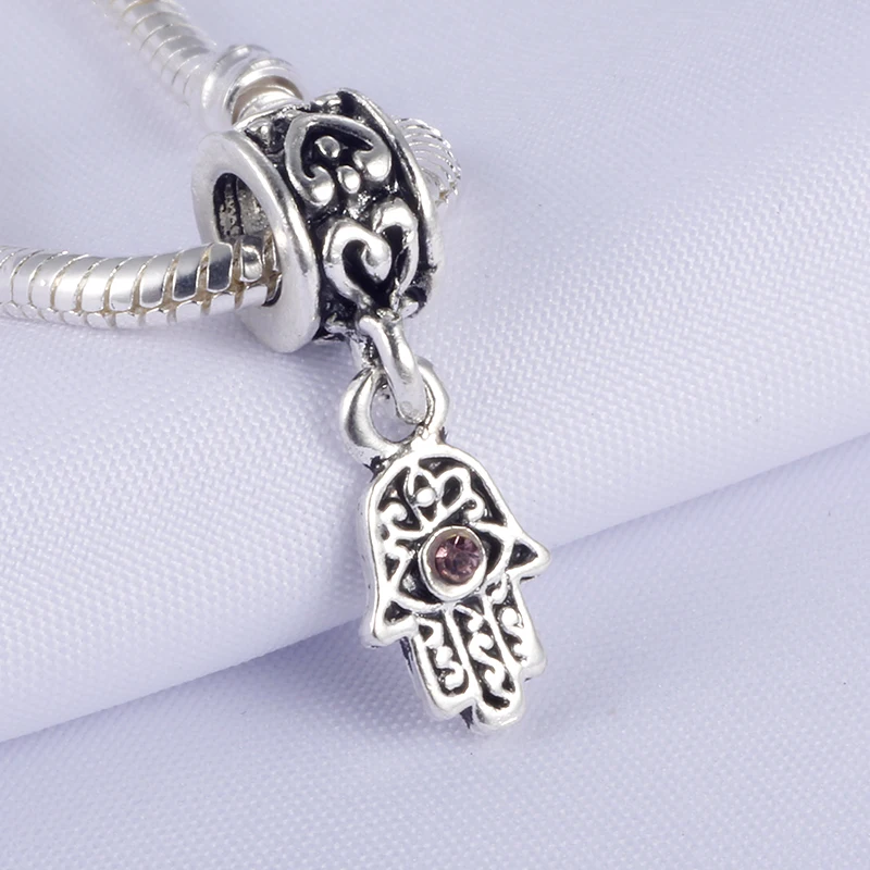 Спиннер символ защиты Шарм Бусины Подходит для брендового браслета женщин
