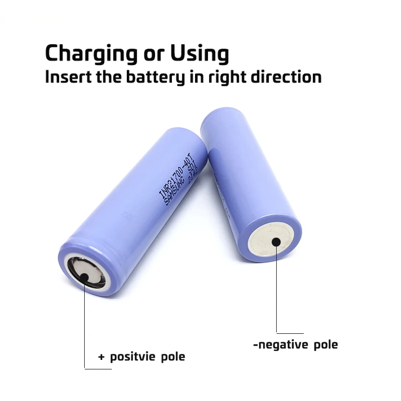 6 шт. inr21700 40T 4000mAh 3,7 V 21700 батарея 35A отвертка гаджеты электронная сигарета зарядка литиевая батарея