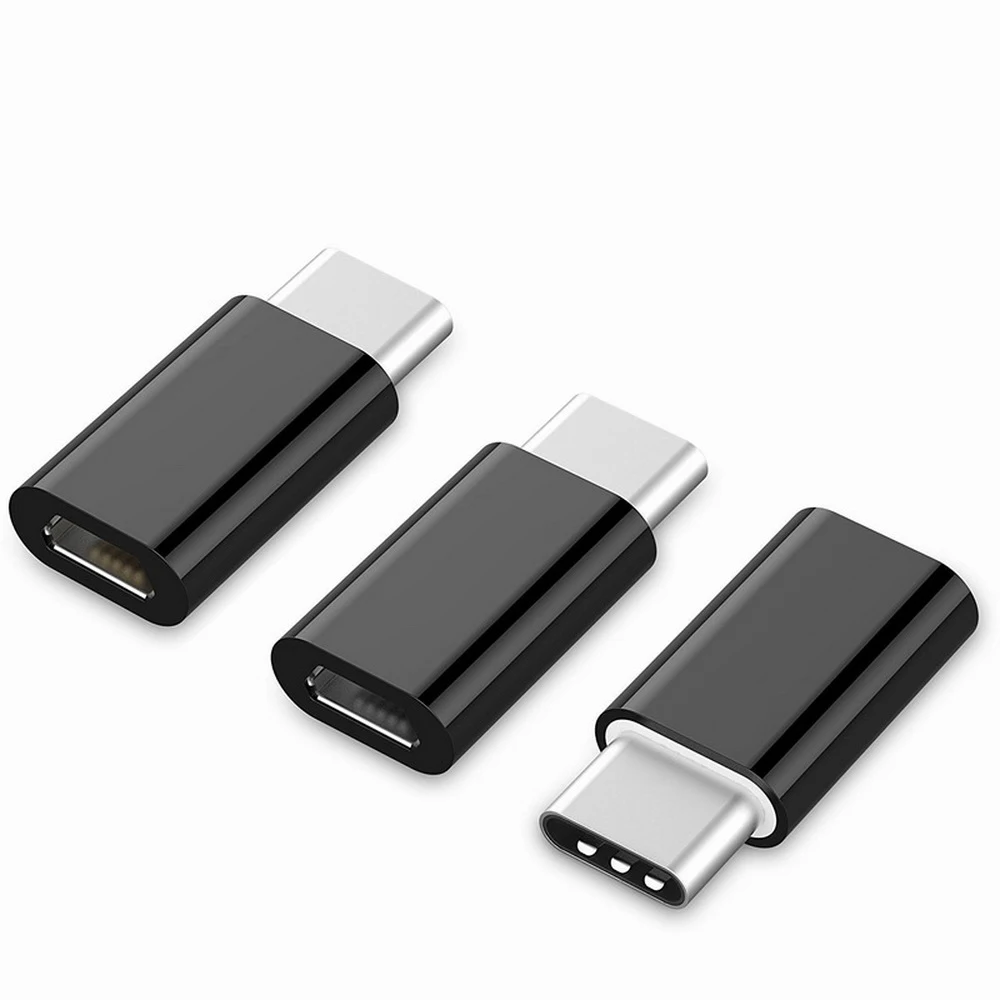 Micro USB мама к 3 1 Typec Тип C разъем быстрое зарядное устройство Mirco женщина для iPhone iPad