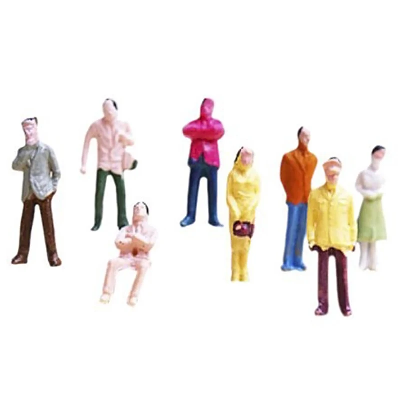 100 шт. поделки искусственные цвета люди песочные настольные аксессуары