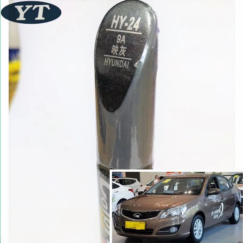 Авторучка для ремонта царапин авторучка серого цвета Hyundai IX35 IX25 Elantra Accent I30 Verna Tucson