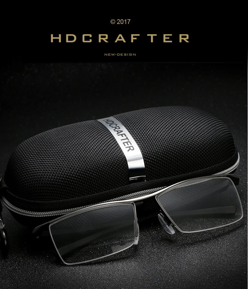 HDCRAFTER Чтение Очки Кадр Оптический Компьютер Радиационно-Стойкие Близорукость Очки Равнине Зеркало Солнцезащитные Очки óculos