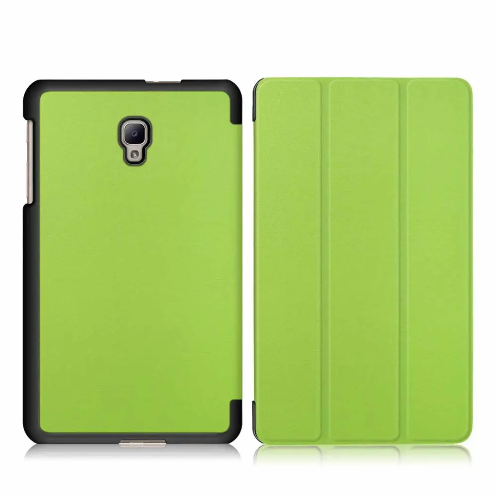T380 KST Green Чехол для samsung Galaxy Tab A 8,0 SM-T380 SM-T385 защитный чехол для планшета samsung tab a 8,0 чехол - Цвет: T380 KST Green