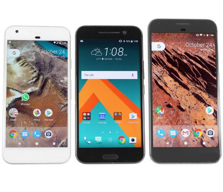 Разблокированный телефон Google Pixel, 4G LTE, 5,0 дюймов, Android, четыре ядра, 4 Гб RAM, 32 ГБ/128 ГБ ROM, одна sim-карта