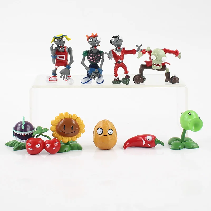 14 styles Plants vs Zombies PVZ Toy Plants Zombies PVC Action Figures Toy Doll Set for Collection Party Decoration
