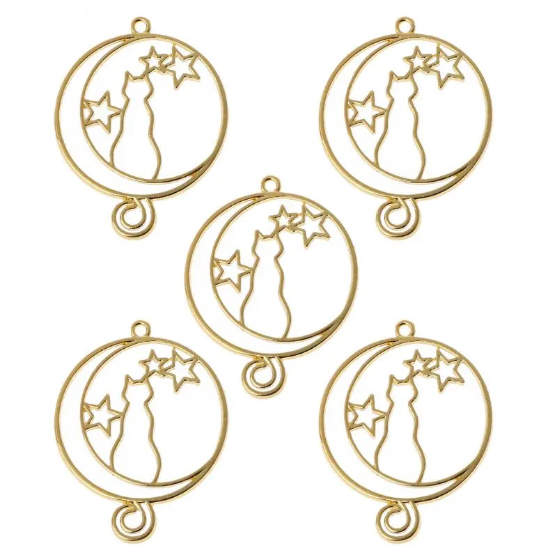 5 шт. полые оправы для ювелирных изделий|Инструменты и оборудование украшений| |