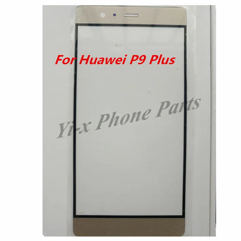 10 шт./лот для Huawei P9 Plus сенсорный экран Стекло Объектив Передняя внешняя