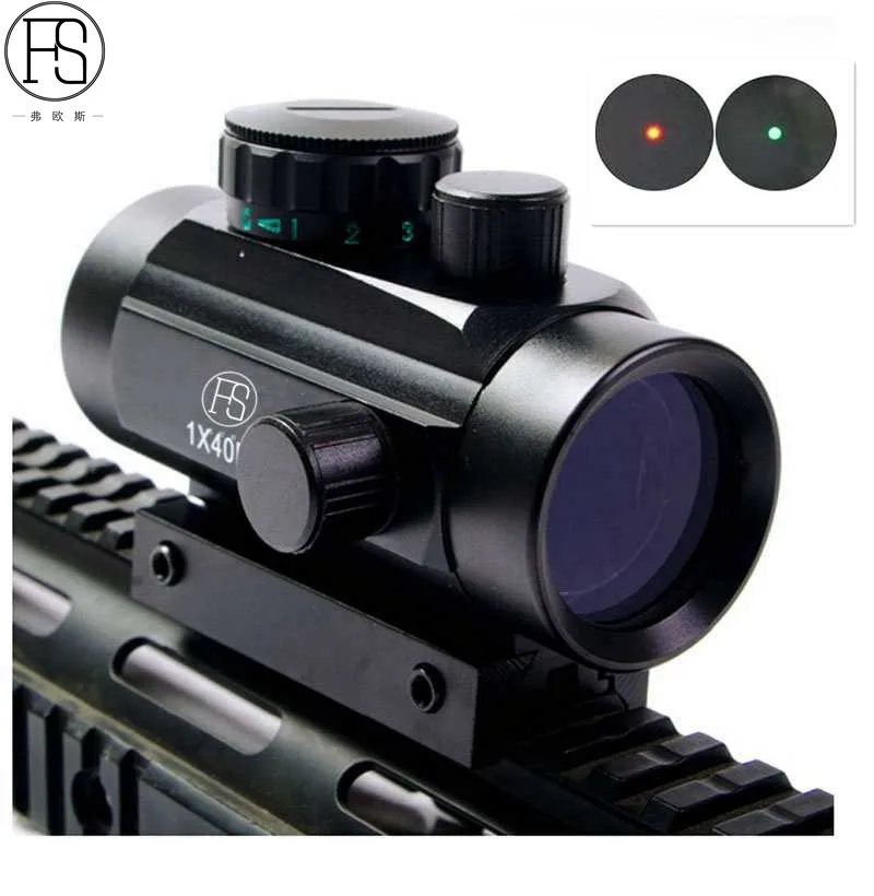 FS охотничьи Тактические прицелы красные зеленые точки голографический