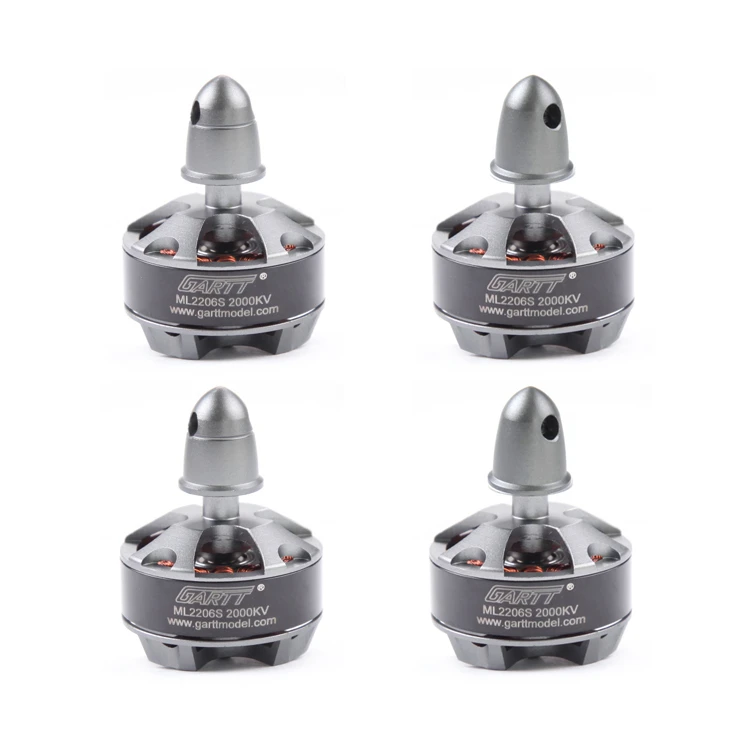 GARTT 2 шт. CW CCW ML 2206 S 2000KV бесщеточный двигатель для мультикоптера QAV 210 250 300 RC Дрон