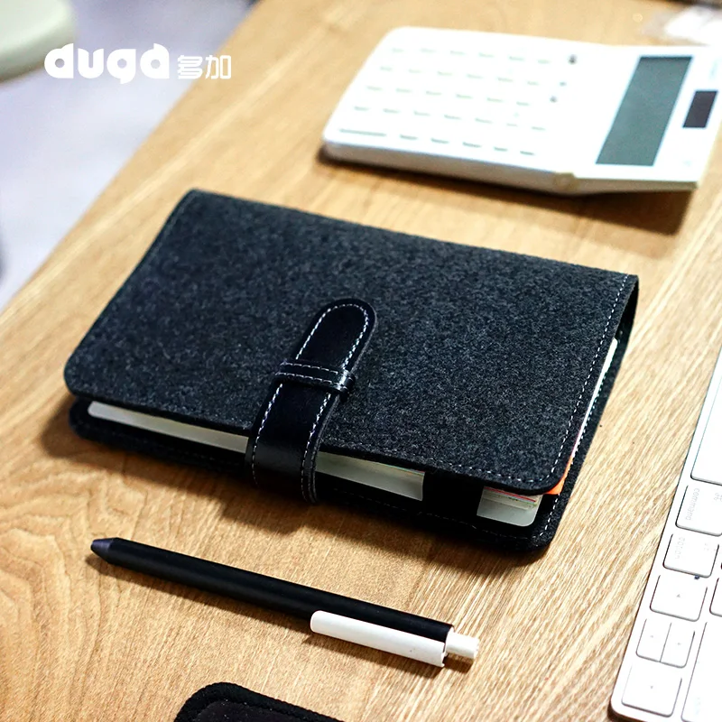 A5 A6 японский персональный молочный Войлок из искусственной кожи для путешествий