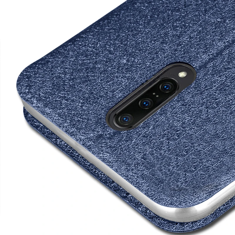 Чехол Mofi для oneplus 7 pro Оригинальный чехол силиконовая задняя крышка кожаный