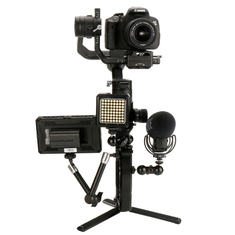 Ulanzi ручка крепление аксессуары для Кардана с горячий башмак 1/4 ''винт DJI Ronin S