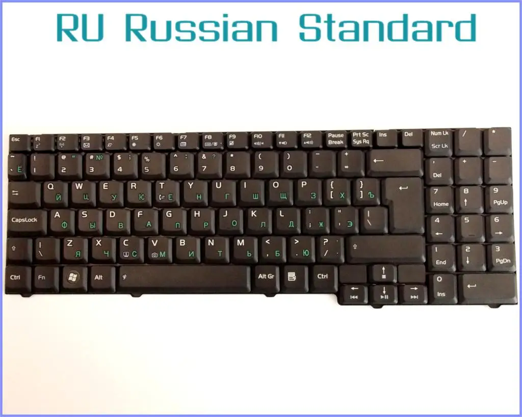 Русская версия RU Клавиатура для ноутбука ASUS M51E M51SE M51SR M51VA M51Q F7 F7Z F7E F7L M51TR M51VR M51KR |