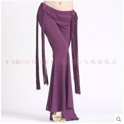 Новые костюмы для танца живота хлопковый пояс брюки женщин | Тематическая одежда