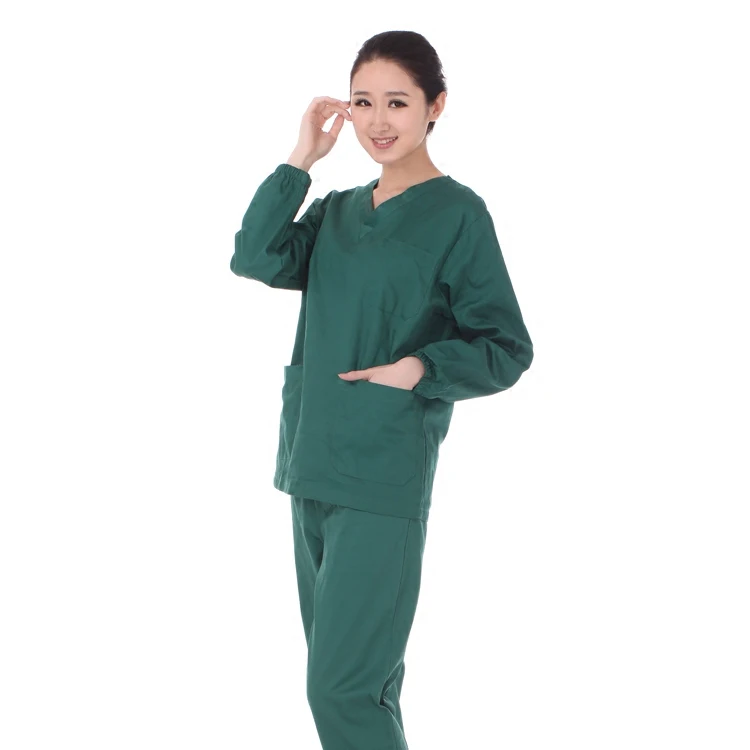 Новое поступление Высококачественная униформа для доктора и медсестры унисекс