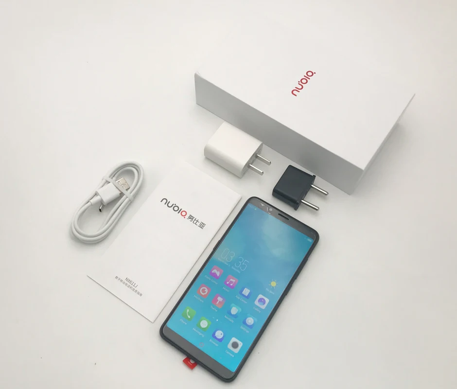 Nubia Z18 мини 6 Гб 64 Snapdragon 660 мобильный телефон Octa Core 5 7 &quot2160*1080P спереди 8.0MP двойные