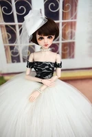 1pc ballet dress lace party dress for 40 50cn xinyi doll 14 bjd sd doll suit fashion doll accessories for toy gift for girl
