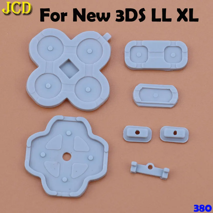 for New 3DS XL LL JCD резиновый проводящий Кнопка A-B D-pad для Game Boy классический ГБ GBC GBP GBA SP для 3DS NDSL NDSI NGC силиконовая клавиатура - Цвет: for New 3DS XL LL